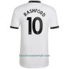 Camiseta de fútbol Manchester United Rashford 10 Segunda Equipación 2022-23 - Hombre